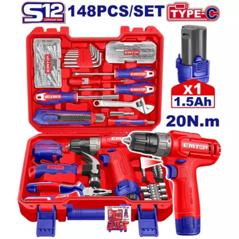 An image of a product called 148 parça (ədəd) alət dəsti