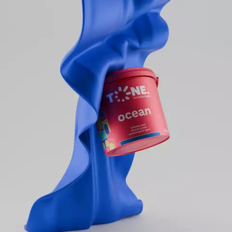 An image of a product called T.OCEAN SILIKONLU ASTAR-B.RƏNG 16 KG