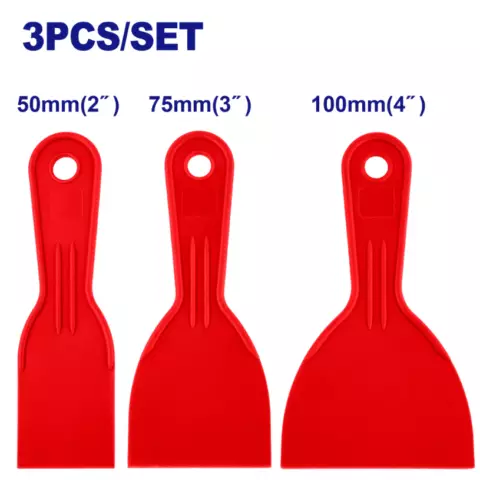 An image of a product called Plastik şpatel dəsti, 3-ü 1-də