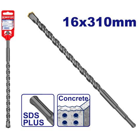 An image of a product called SDS plus zərbəli drel burğusu 16x310 mm