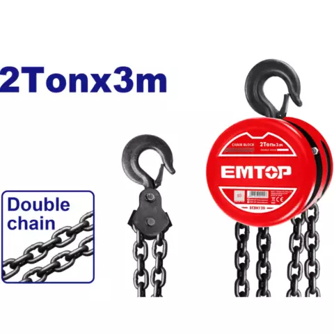 An image of a product called Zəncirli yük qaldırıcı 2 t x 3 m