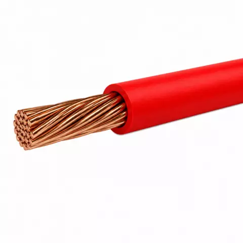 An image of a product called Kabel CC 1X4 H07Z1-K (qırmızı)