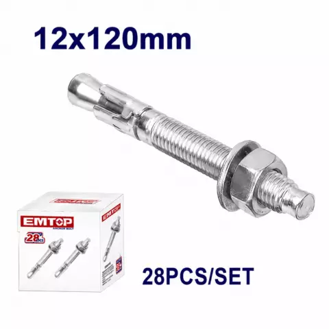 Beton üçün metal dübel 12x120mm