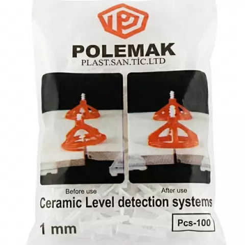 Rezbali kafel tənzimləyici 1mm