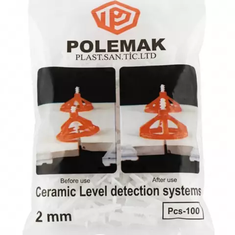 Rezbali kafel tənzimləyici 2mm