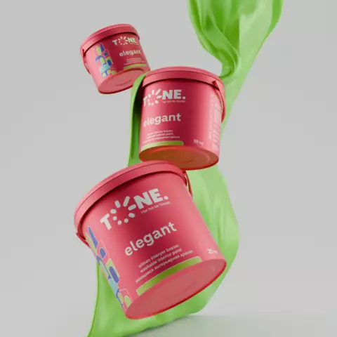 An image of a product called T.ELEGANT SİLİNƏN İNTERYER-C.RƏNG 3.5 KG