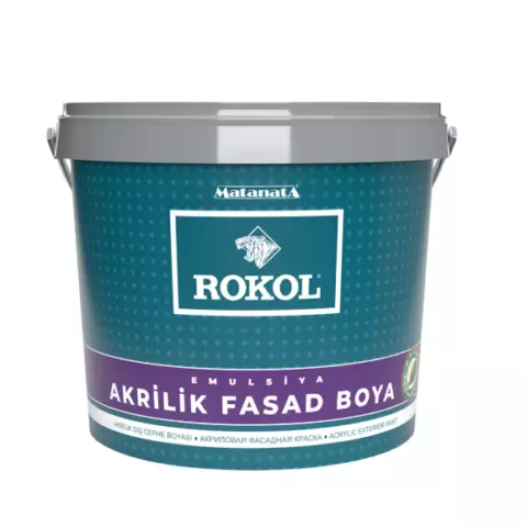 Akrilik fasad boyası 25 kq