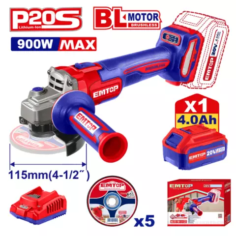 An image of a product called Akkumulyatorlu bucaqlı cilalama maşını 900W