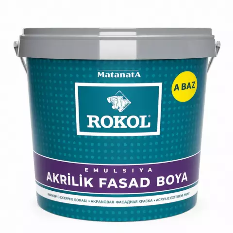 Akrilik fasad boyası A bazı 3.5 kq
