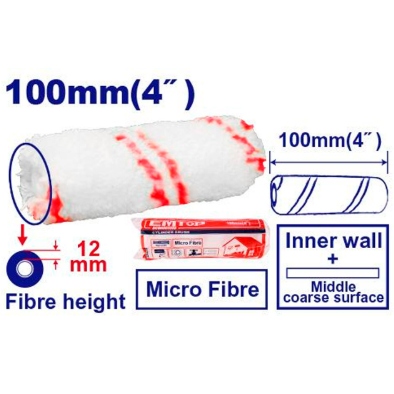 An image of a product called Boya rulonu ehtiyatı 100mm/4"
