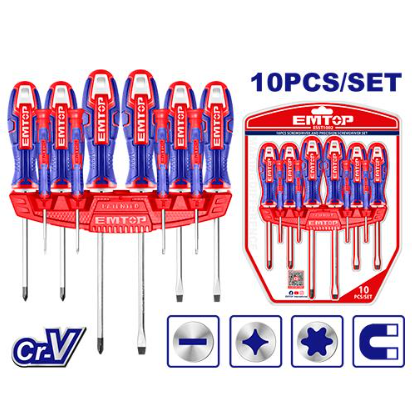 An image of a product called 10 ədədli vintaçan və saat sazlama vintaçan dəsti