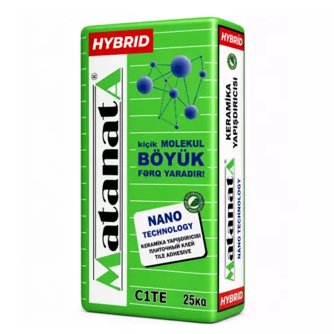 An image of a product called Keramika yapışdırıcısı (boz) 25 kq